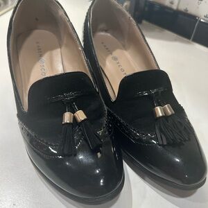 Karen Scott Women's Black Patent Tassel Loafers
